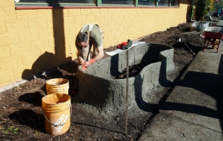 Ferrocement in progress