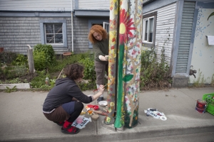 Fernwood Pole Painting Project