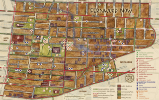 Fernwood Now Community Green Map