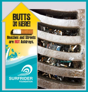 Butts in here