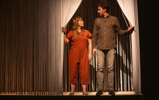 Emelia Symington Fedy and Daryl King in KISMET, things have changed. Photo: Matt Reznek