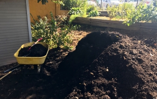Leaf Mulch and Compost Distribution