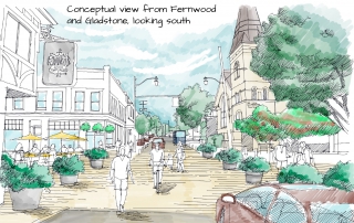 Fernwood Square Public Space concept