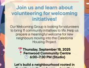Volunteers Welcoming Group - September 18, 2025