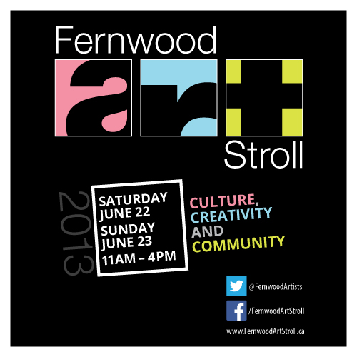 Fernwood Art Stroll Poster